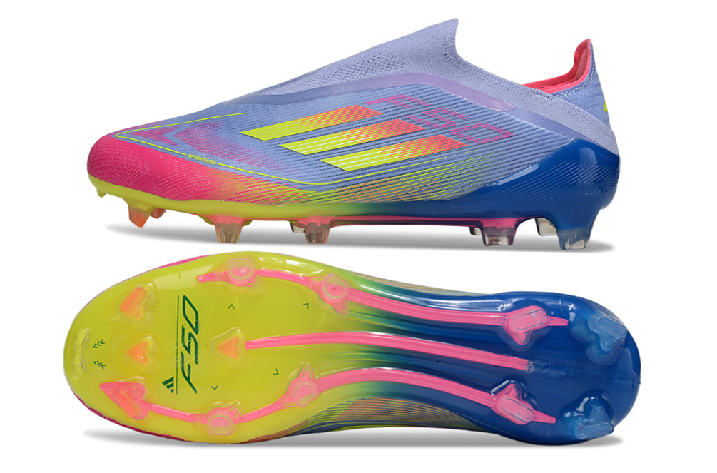 SCARPE DA CALCIO F50 ELITE LACELESS FIRM GROUND
