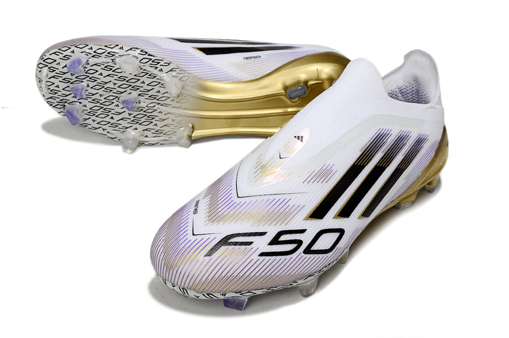 SCARPE DA CALCIO F50 ELITE LACELESS FIRM GROUND