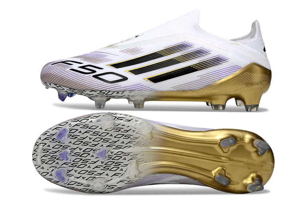 SCARPE DA CALCIO F50 ELITE LACELESS FIRM GROUND