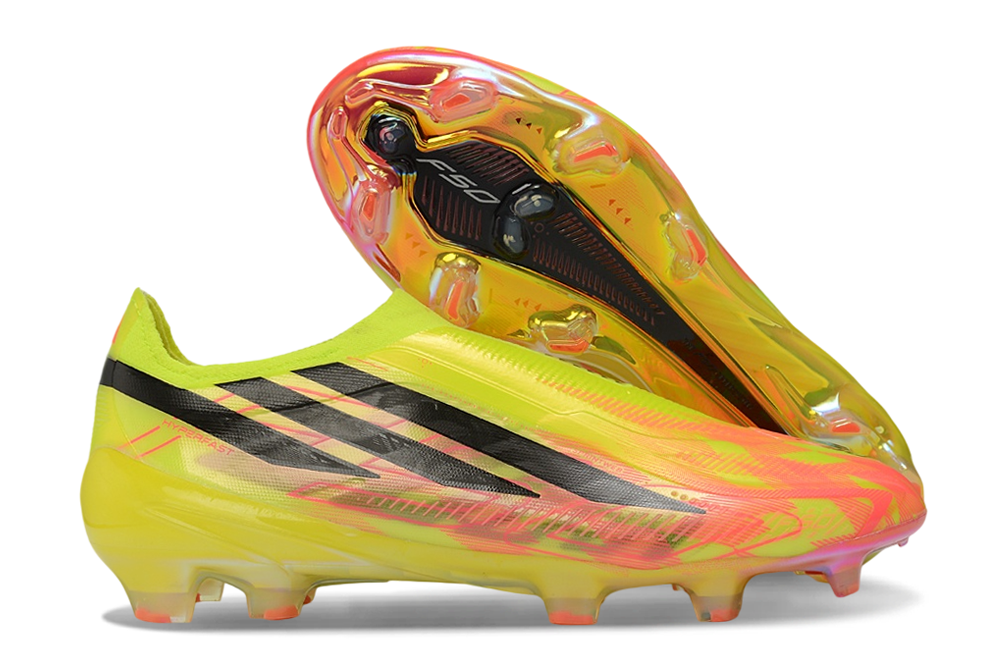SCARPE DA CALCIO F50 HYPERFAST ELITE SENZA LACCI PER TERRENI NATURALI COMPATTI