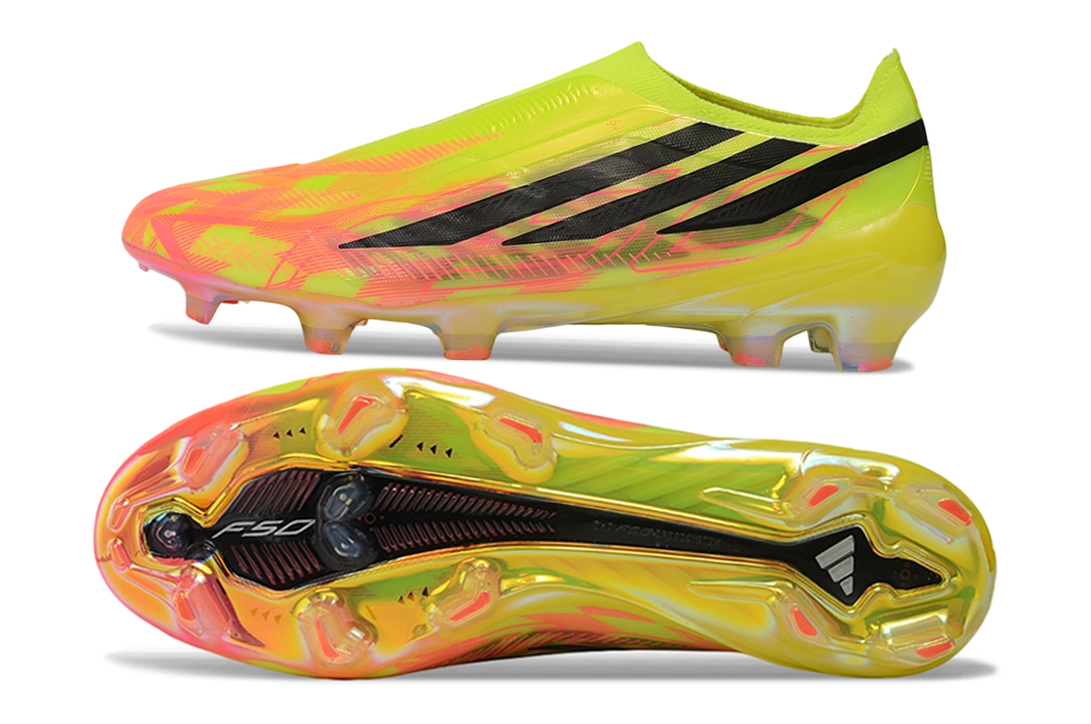 SCARPE DA CALCIO F50 HYPERFAST ELITE SENZA LACCI PER TERRENI NATURALI COMPATTI