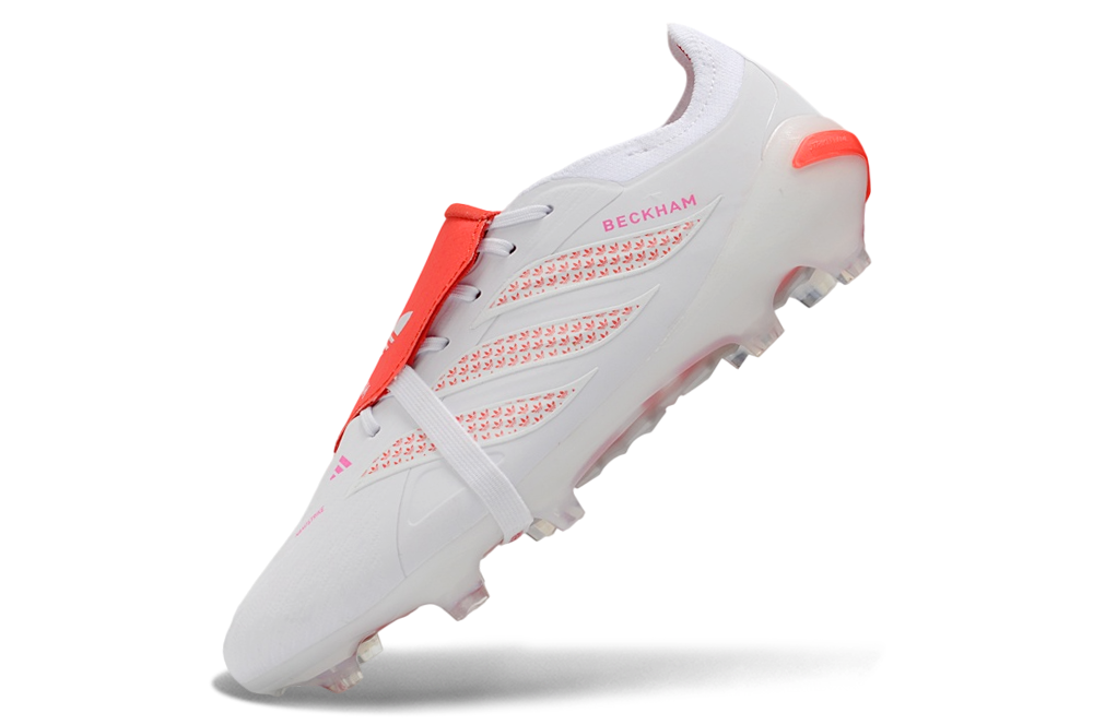 SCARPA DA CALCIO PREDATOR ELITE FOLD-OVER TONGUE FIRM GROUND DAVID BECKHAM