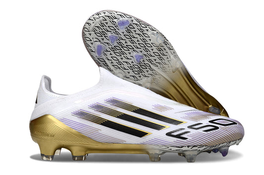SCARPE DA CALCIO F50 ELITE LACELESS FIRM GROUND
