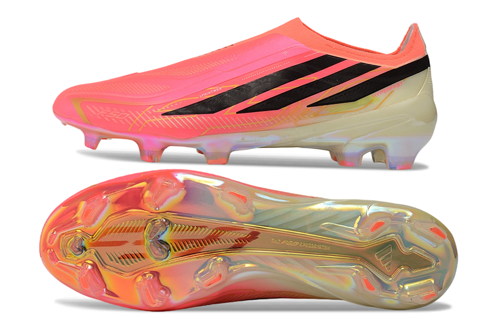 SCARPE DA CALCIO F50 HYPERFAST ELITE SENZA LACCI PER TERRENI NATURALI COMPATTI
