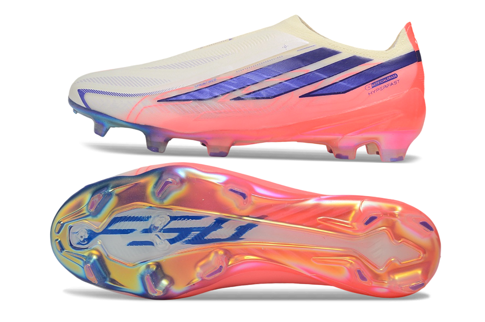 SCARPE DA CALCIO F50 HYPERFAST ELITE SENZA LACCI PER TERRENI NATURALI COMPATTI
